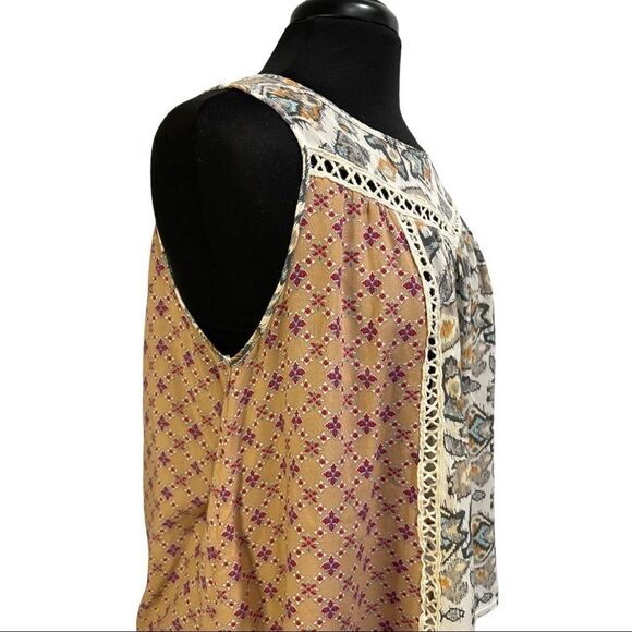 𝅺entro Sleeveless Swing Top Sz S - Picture 6 of 12